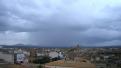 Nuvols de tormenta a Campos mirant cap el Llevant