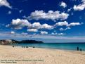 Nuvols sobre la platja de Cala Millor