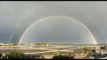 Arcoiris desde La Savina de Formentera